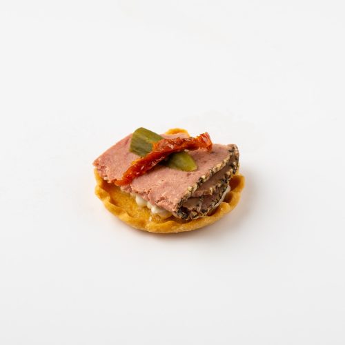 Beef Salami tart