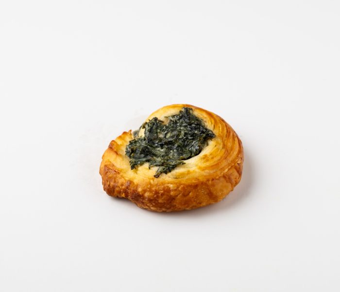 Cheese and Spinach Danish