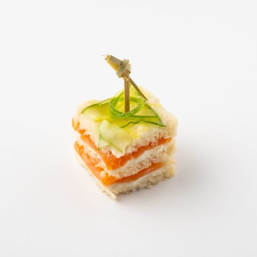 Cucumber salmon Sandwich