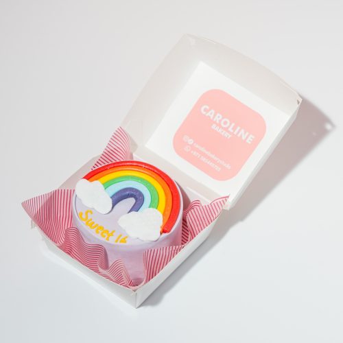 Rainbow Bento Cake