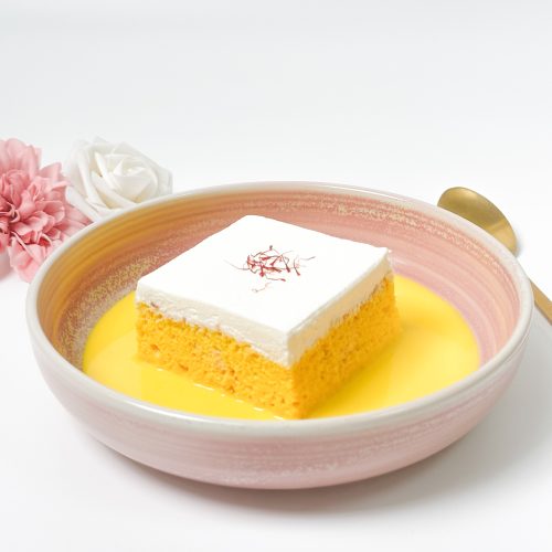 Safron Milk Cake