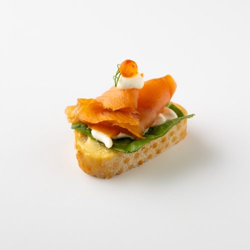 Salmon toast