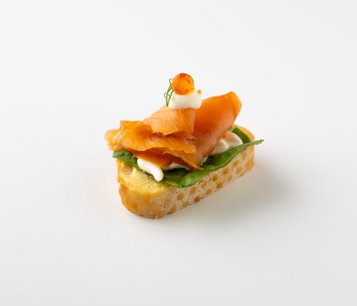Salmon toast