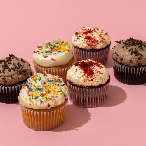 mini cupcakes.