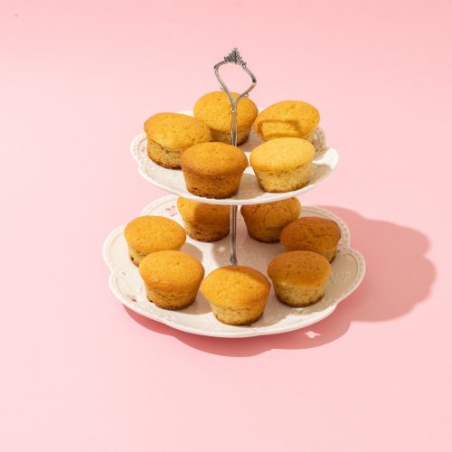 mini vanilla muffin